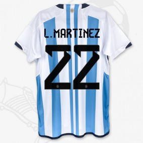 Prima Maglia Argentina Mondiali 2022 Lisandro Martinez 22